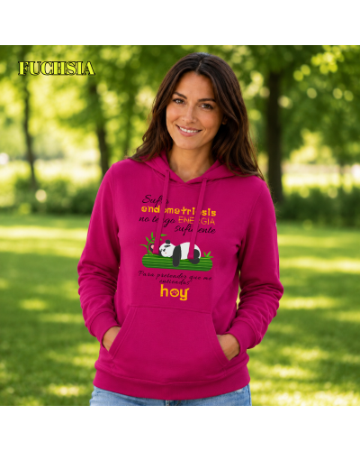 Panda - Sudadera Mujer Con Capucha
