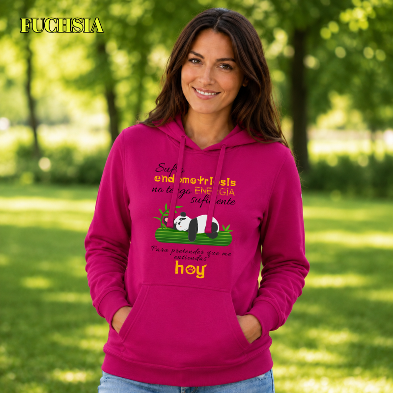 Panda - Sudadera Mujer Con Capucha