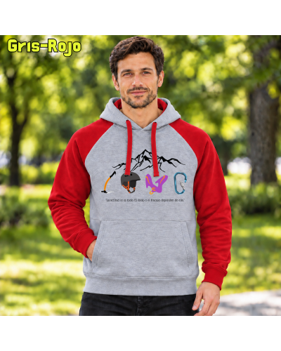 Sudadera Bicolor - Love Climb