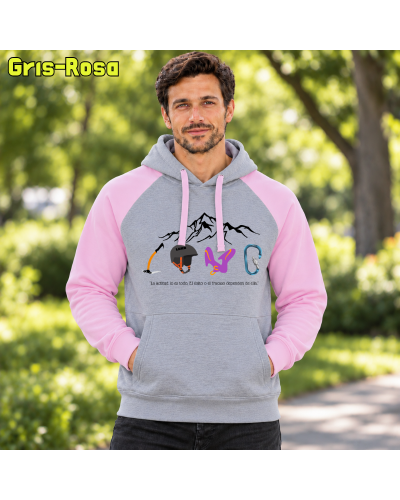 Sudadera Bicolor - Love Climb