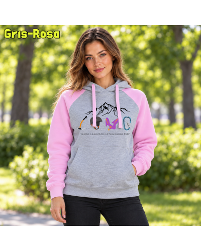 Sudadera Bicolor - Love Climb