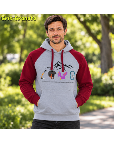 Sudadera Bicolor - Love Climb