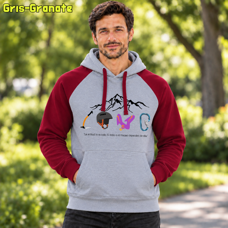 Sudadera Bicolor - Love Climb