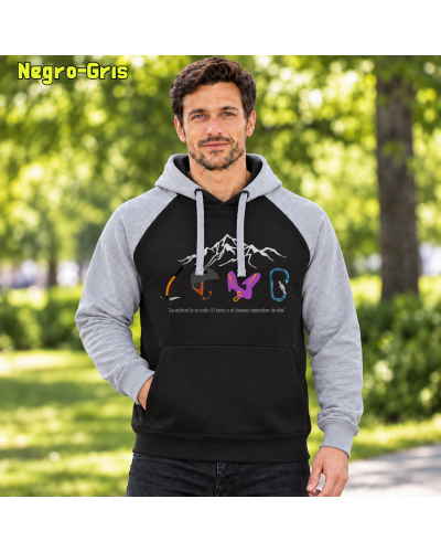 Sudadera Bicolor - Love Climb