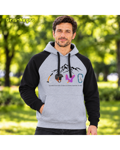 Sudadera Bicolor - Love Climb