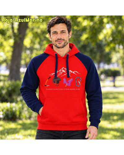 Sudadera Bicolor - Love Climb