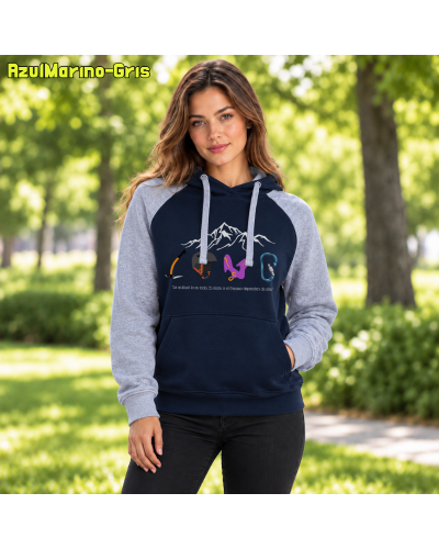 Sudadera Bicolor - Love Climb