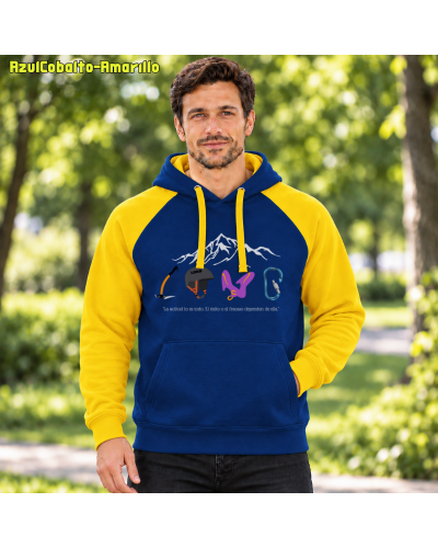 Sudadera Bicolor - Love Climb