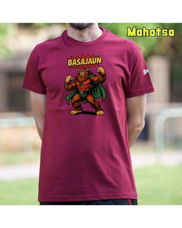 GizonKamiseta-Basajaun Comic Mahatsa