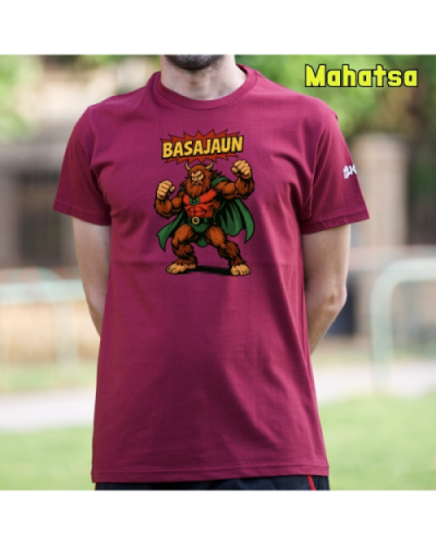 GizonKamiseta-Basajaun Comic Mahatsa
