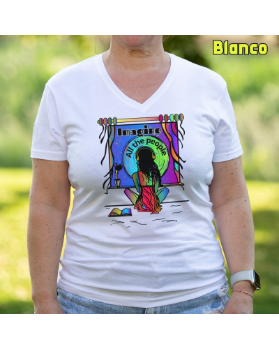 Camiseta Mujer Imaginatelo - manga corta