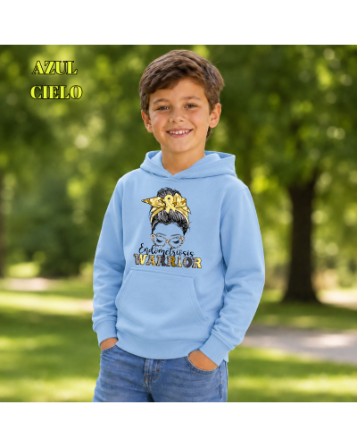 Endometriosis Warriors - Sudadera Niño Con Capucha