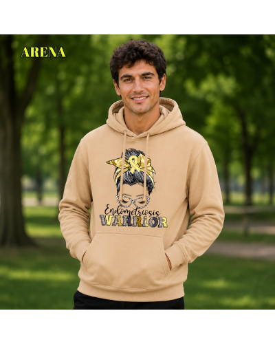 Endometriosis Warriors - Sudadera Hombre Con Capucha