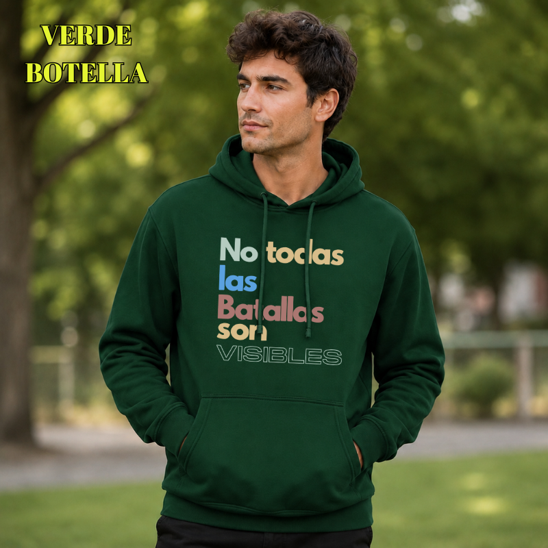 Batalla - Sudadera Hombre Con Capucha