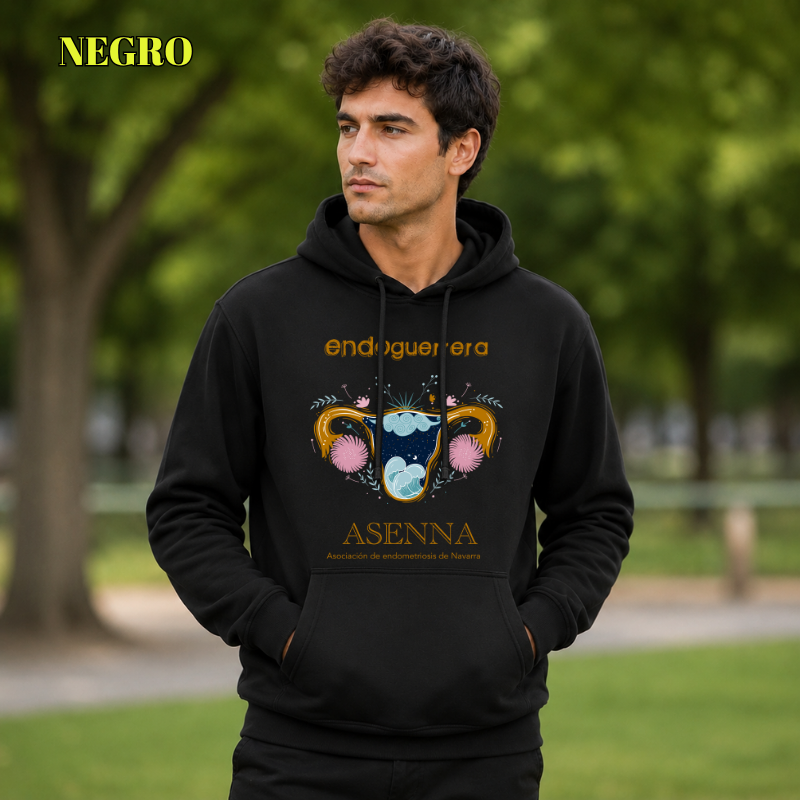 Útero - Sudadera Hombre Con Capucha
