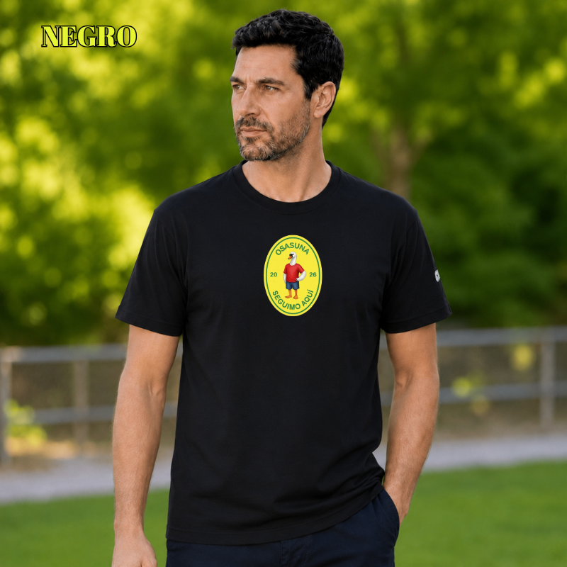 Seguimo Aquí - Camiseta Hombre Manga Corta