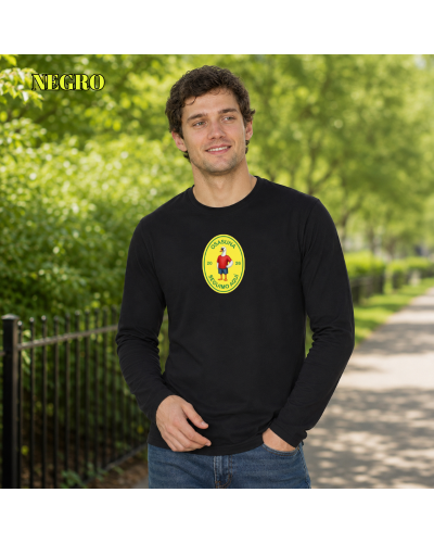 Camiseta Hombre Manga Larga - Seguimo Aquí