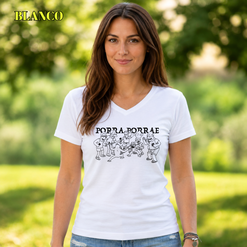Camiseta Mujer Manga Corta - Porra Porrae