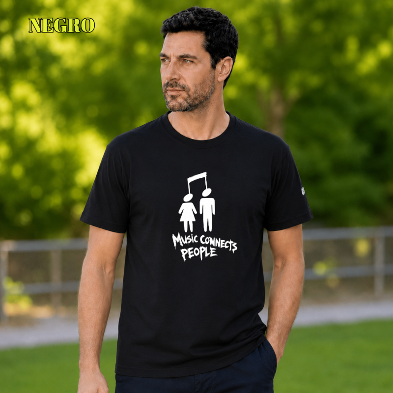 Camiseta Hombre Manga Corta - Connects