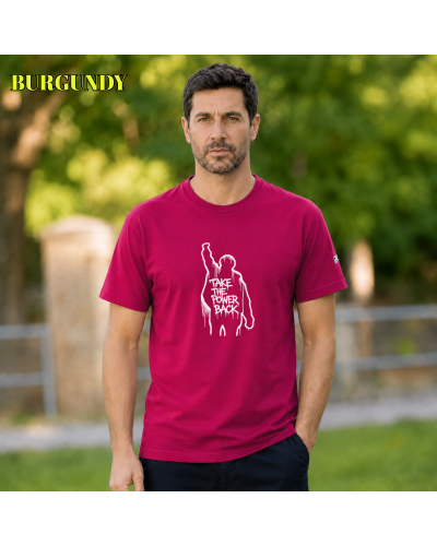 Camiseta Hombre Manga Corta - Power Back