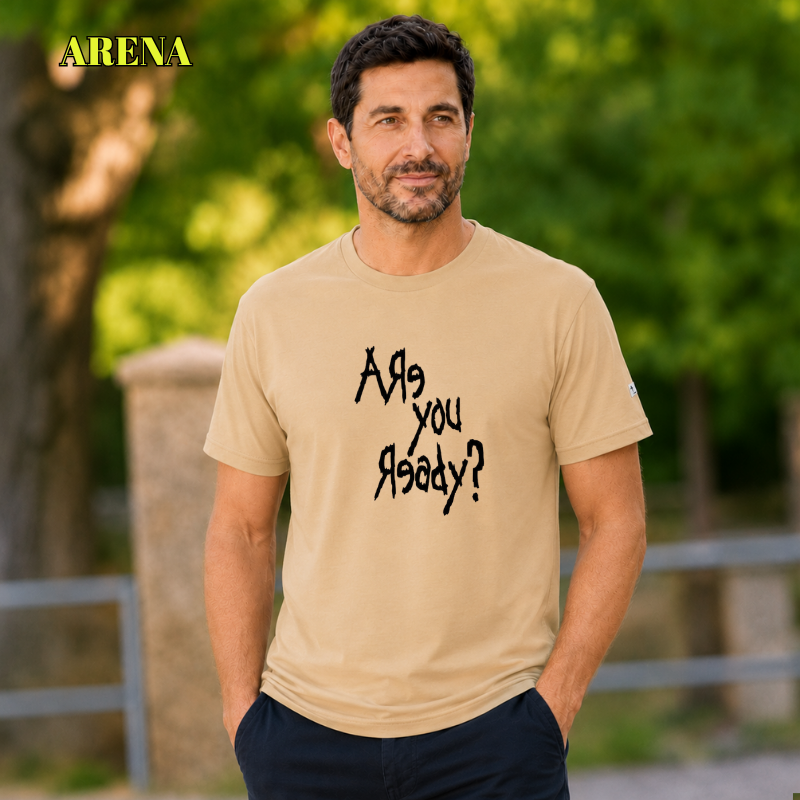 Camiseta Hombre Manga Corta - Ready
