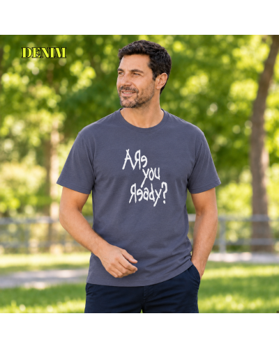 Camiseta Hombre Manga Corta - Ready
