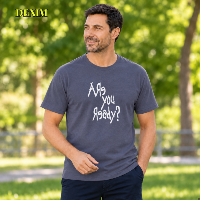 Camiseta Hombre Manga Corta - Ready