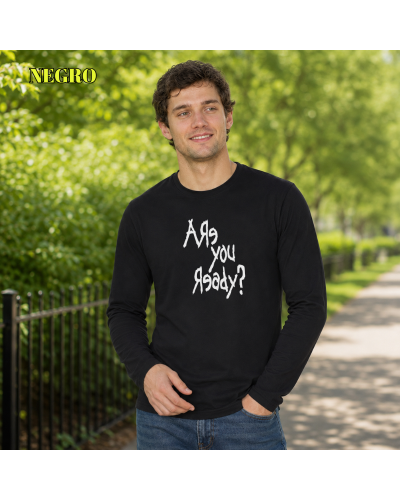 Camiseta Hombre Manga Larga - Ready
