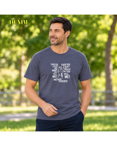 Camiseta Hombre Manga Corta - Tell Me
