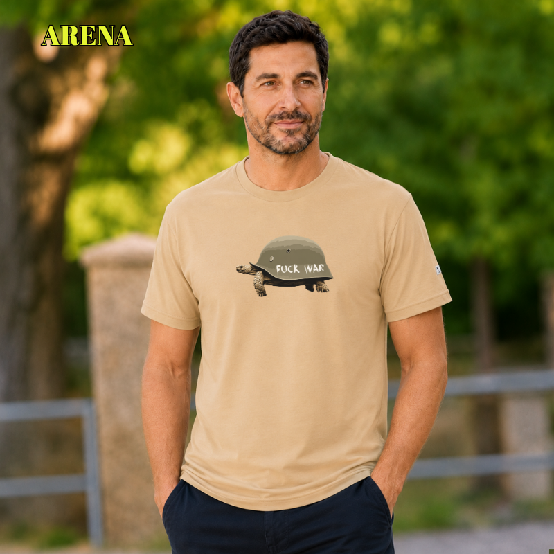 Camiseta Hombre Manga Corta - Fuck War