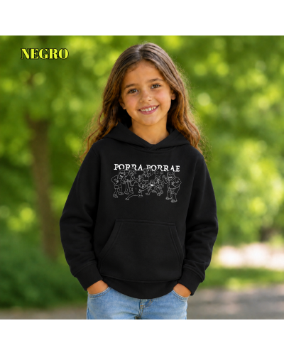 Porra Porrae - Sudadera Niño Con Capucha