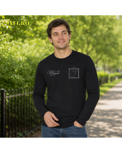 Aura - Camiseta Hombre Manga Larga