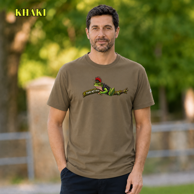 Camiseta Hombre Manga Corta - Rana Punk