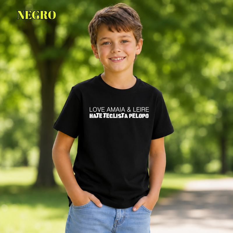 Pelopo - Camiseta Niño Manga Corta