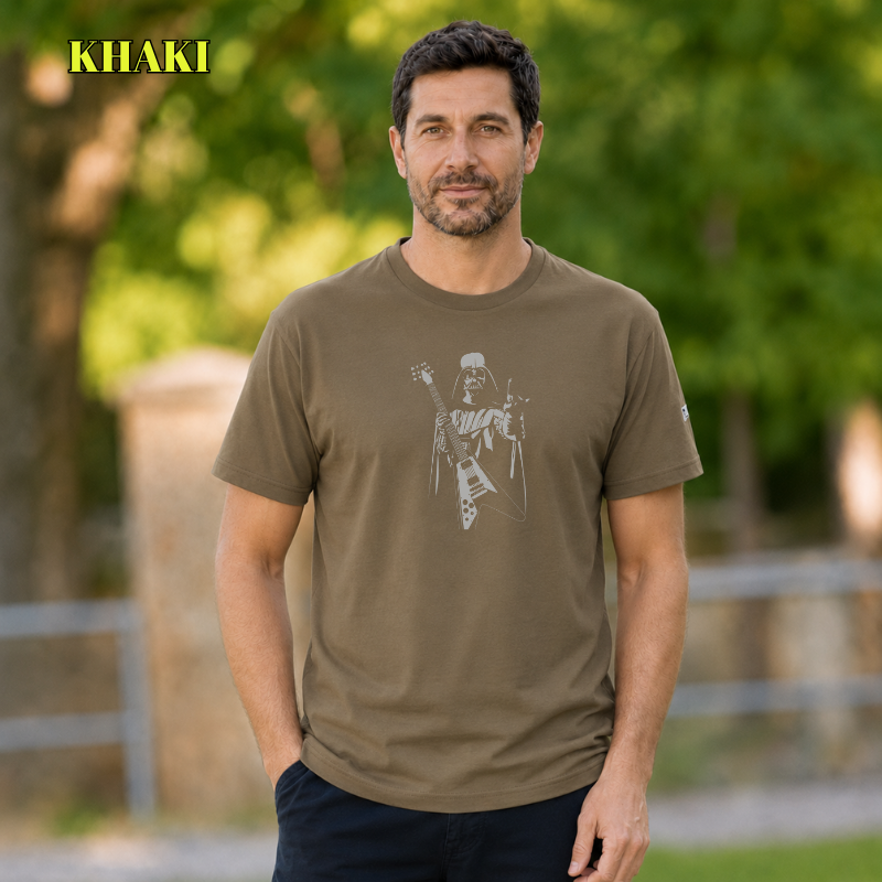 Camiseta Hombre Manga Corta - Darth Metal