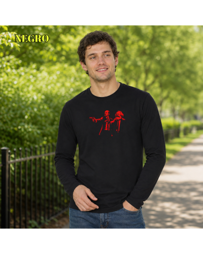 Camiseta Hombre Manga Larga - Marx Lenin