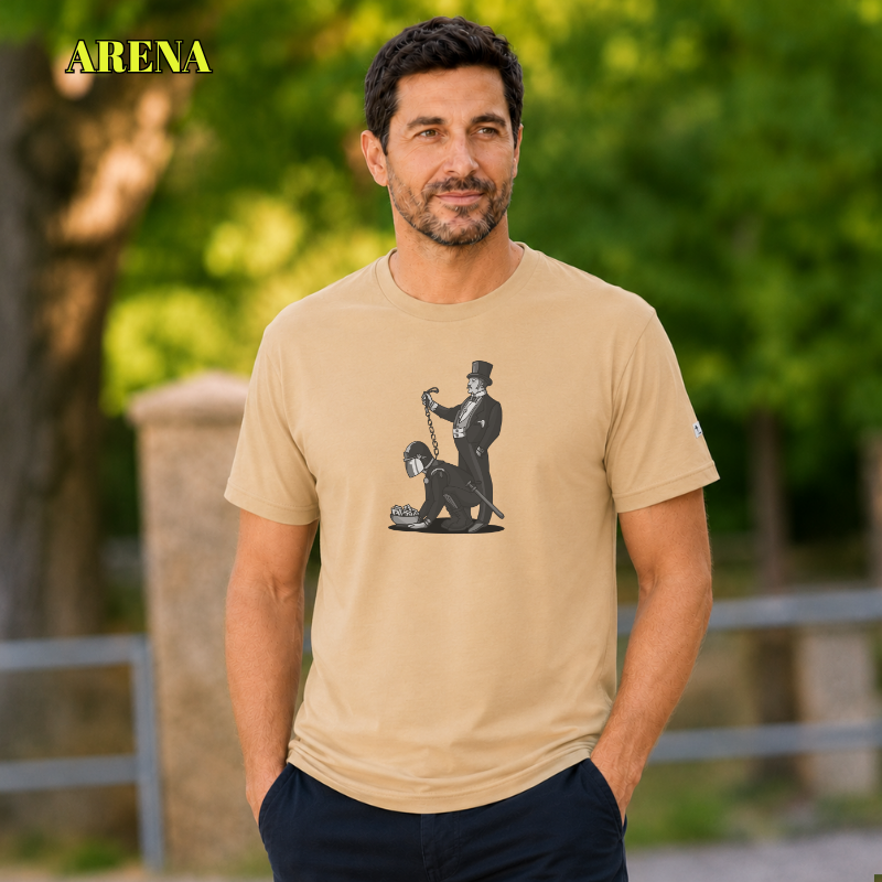 Camiseta Hombre Manga Corta - Poderoso Caballero