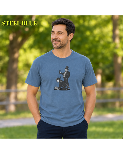 Camiseta Hombre Manga Corta - Poderoso Caballero