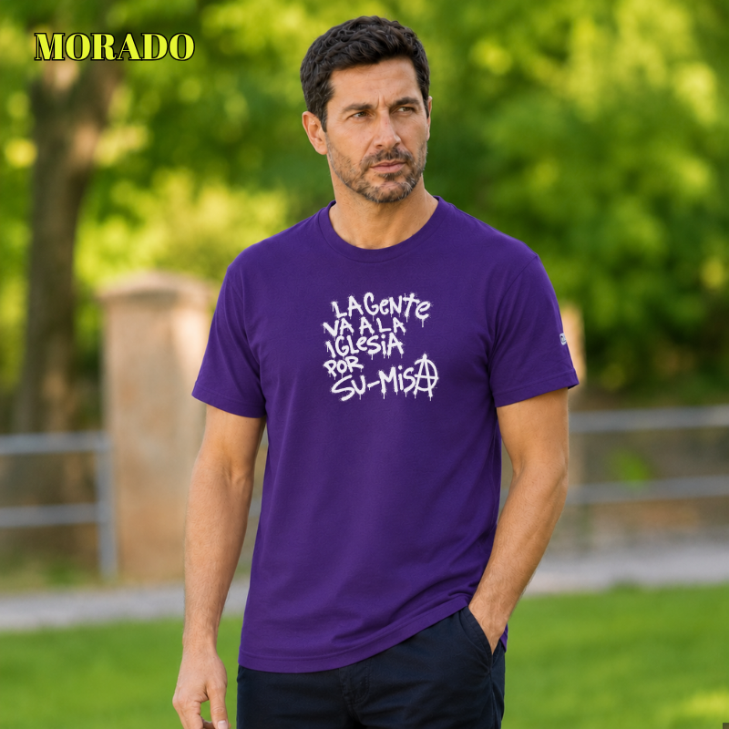 Camiseta Hombre Manga Corta - Su Misa