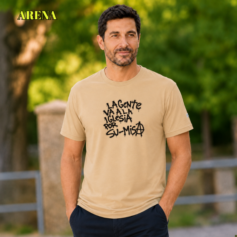 Camiseta Hombre Manga Corta - Su Misa