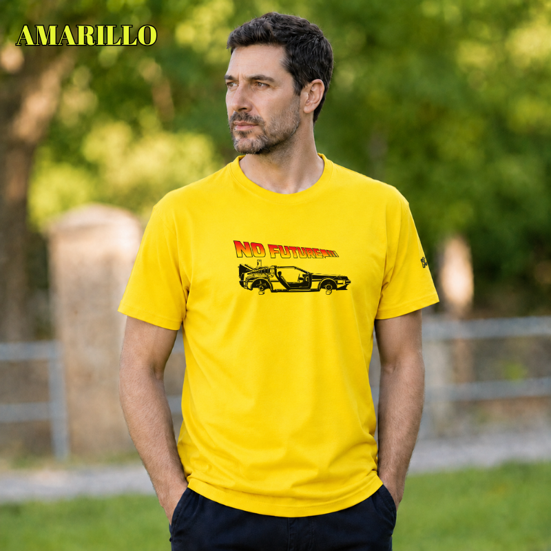 Camiseta Hombre Manga Corta - No Future