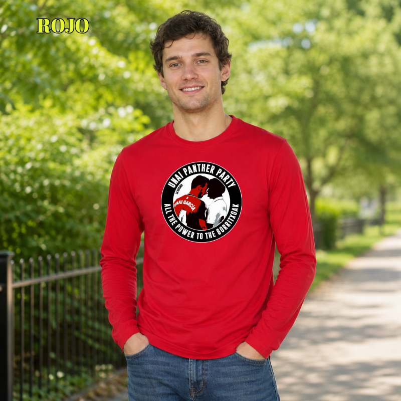 Unai Panther - Camiseta Hombre Manga Larga