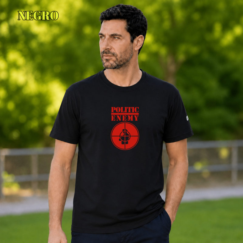 Camiseta Hombre Manga Corta - Politic Enemy
