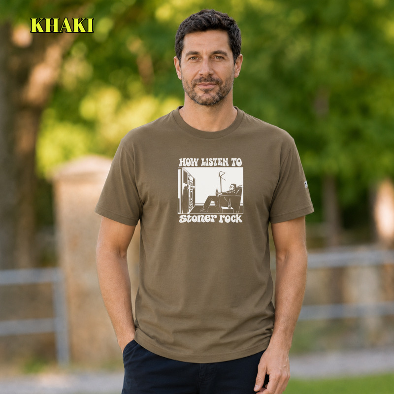 Camiseta Hombre Manga Corta - Listen To Stoner