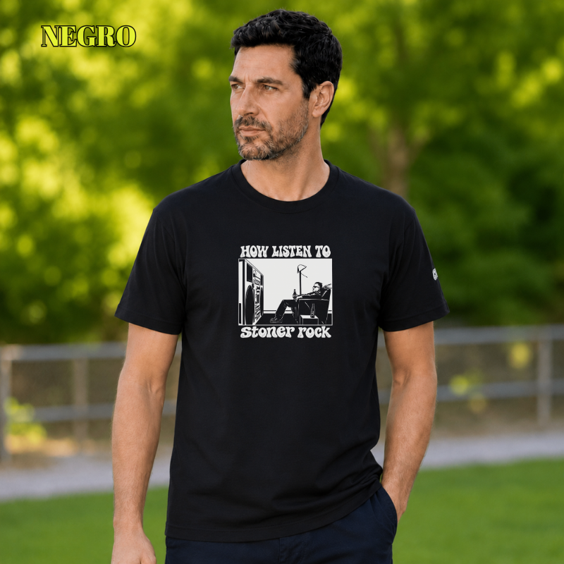 Camiseta Hombre Manga Corta - Listen To Stoner