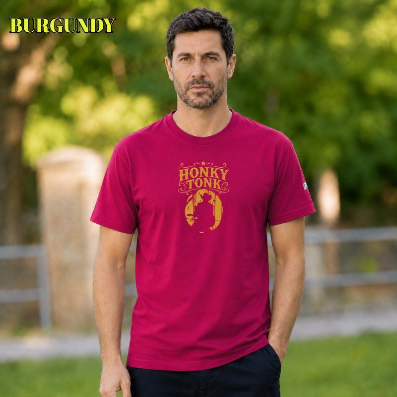 Camiseta Hombre Manga Corta - Honky Tonk