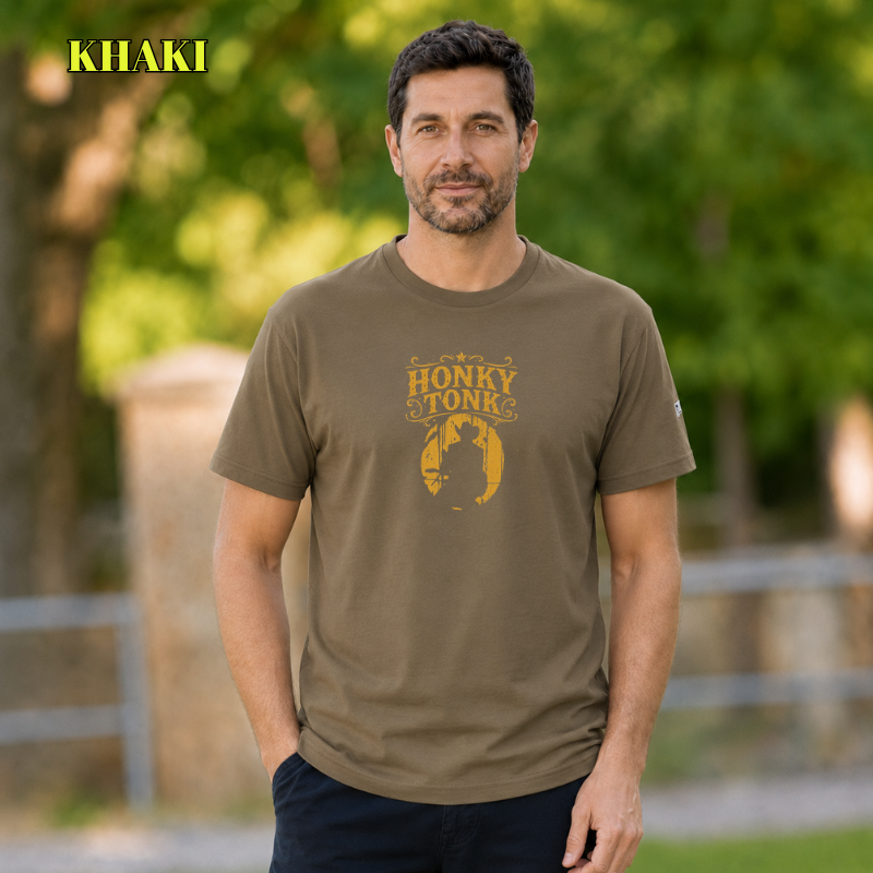 Camiseta Hombre Manga Corta - Honky Tonk