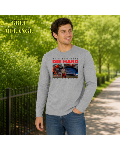 Duro De Matar - Camiseta Hombre Manga Larga