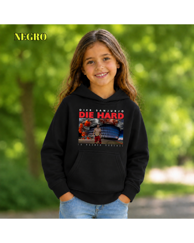 Sudadera Niño Con Capucha - Duro De Matar