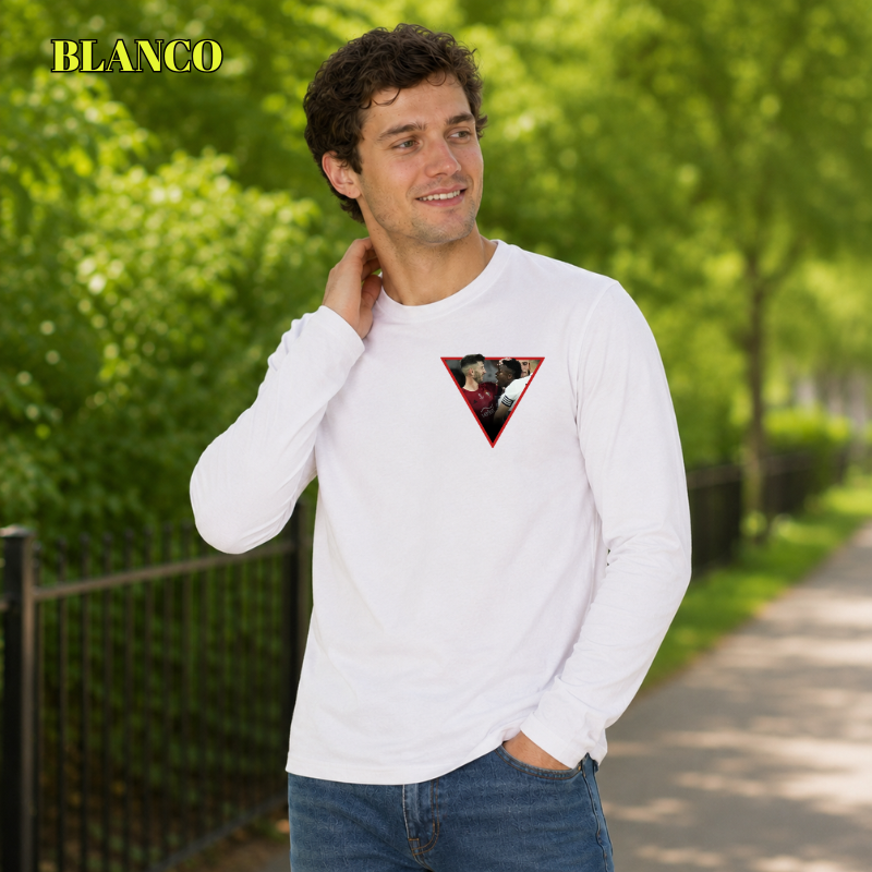 Final De Copa - Camiseta Hombre Manga Larga